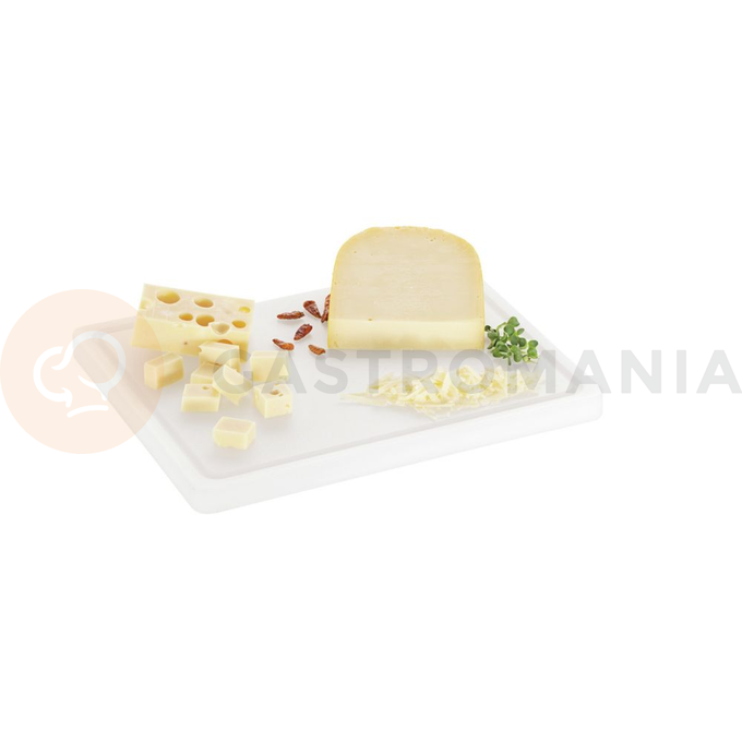 Deska ke krájení 325x265x25 mm, bílá | BARTSCHER, PRO 32x26 W-R