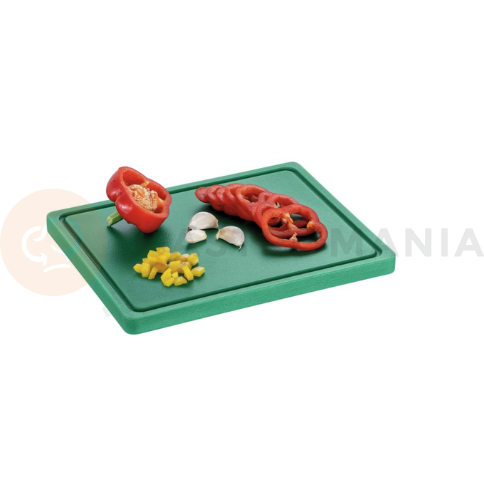 Deska ke krájení 325x265x25 mm, zelená | BARTSCHER, PRO 32x26 GR-R