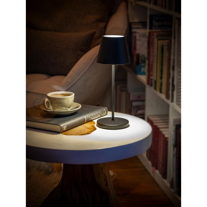 Stolní lampa 110 mm, černá | APS, Merle