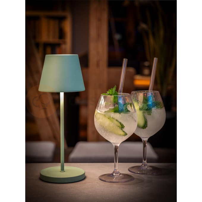 Stolní lampa 110 mm, zelená | APS, Merle