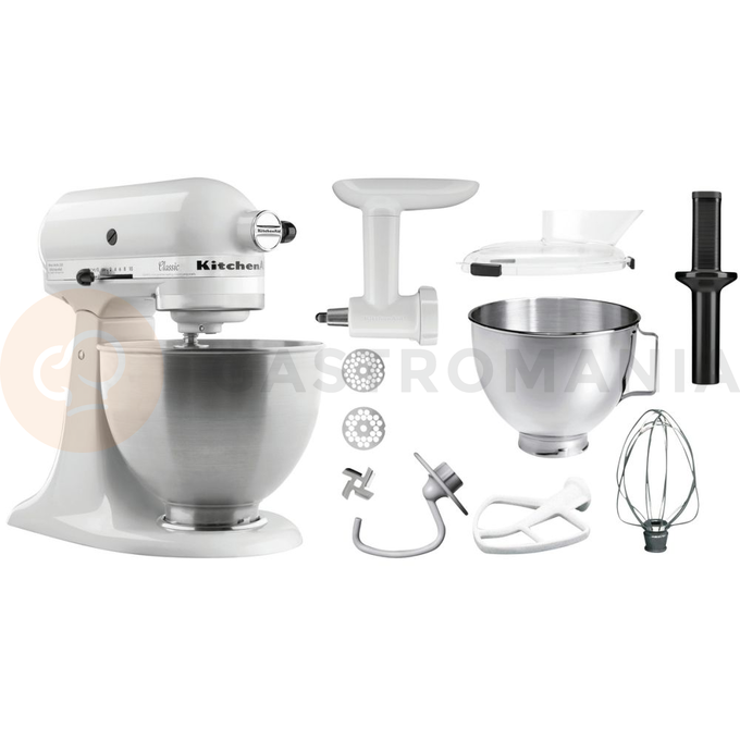 Víceúčelový robot 4,28 l, bílá | KITCHENAID, 5K45SSEWH