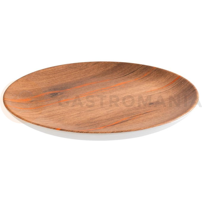 Bufetový tác z melaminu 260 mm | APS, Crazy Wood