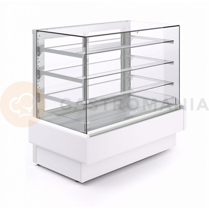 Witryna cukiernicza neutralna, 1300x760x1290 mm | BOLARUS, Vertika N1300