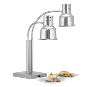 Lampa grzewcza podwójna na podczerwień 330x515x700 mm | BARTSCHER, IWL500ST