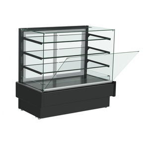 Witryna cukiernicza chłodnicza, 900x760x1290 mm | BOLARUS, Vertika Pure C900