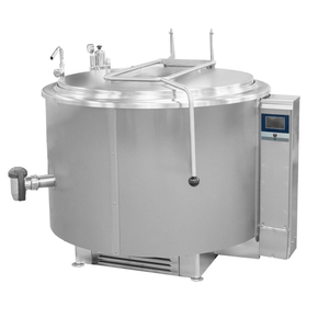 Elektrický varný kotel s nepřímým ohřevem, možnost míchadla, 42 kW, 400 V, 400 l, 1320x1330x1070 mm | RESTO QUALITY, RQK-405ER