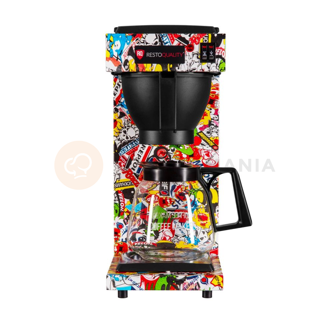 Překapávací kávovar, Graffity Collection, 2,4 kW, 144 šálků/h, džbánek 1,8 l | RESTO QUALITY, RQLT120 G1