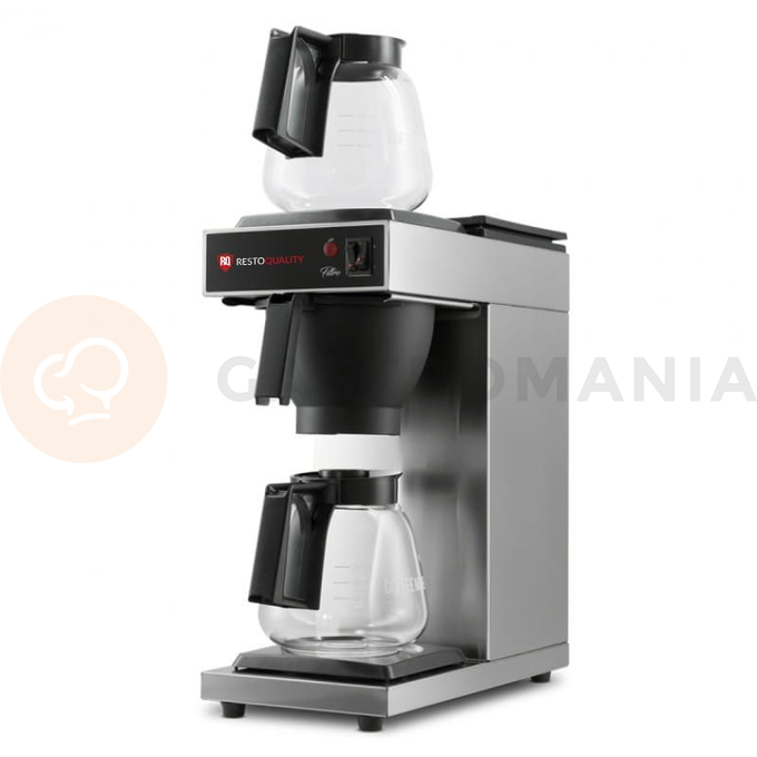 Překapávací kávovar, inox, 2,4 kW, 144 šálků/h, 2 džbánky 1,8 l | RESTO QUALITY, RQLT120 2