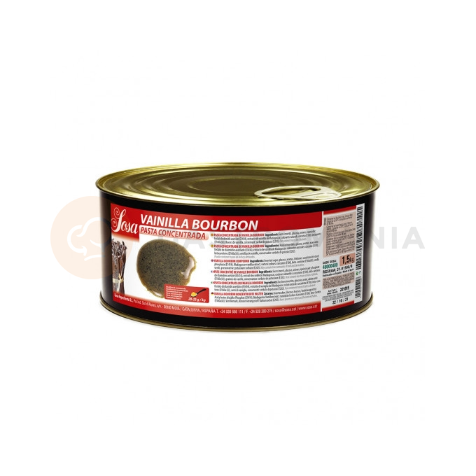 Vanilková pasta Bourbon1,5 kg | SOSA, 41524