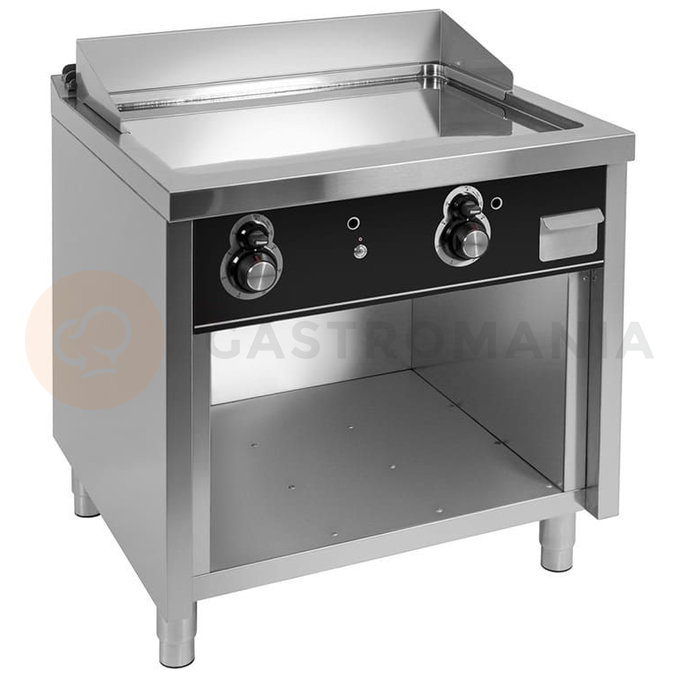 Plynová grilovací deska, hladká, chromovaná, 15,5 kW | RESTO QUALITY, RQT7508ECR