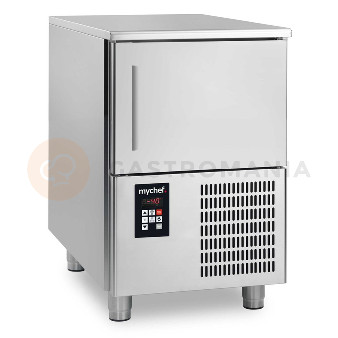 Šokový zchlazovač, šoker, 5xGN1/1, nádoby GN podélně, 1,18 kW, 520x850x880 mm | MYCHEF, MYCHILL 5LG
