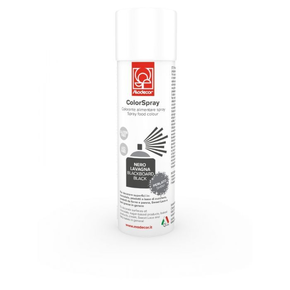Barvivo potravinářské ve spreji, azo-free, perleťové, černé 250 ml | MODECOR, 23612