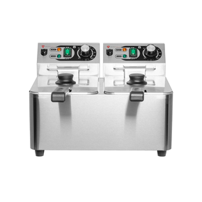 Dvojitá elektrická fritéza, 2x 4 l, 2x 2,5 kW | RESTO QUALITY, RQF4L2