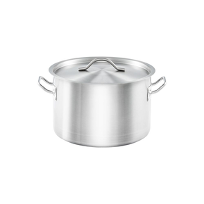 Hrnec střední s poklicí, nerezový, prům. 200 mm, 3.8 l | STALGAST, Basic