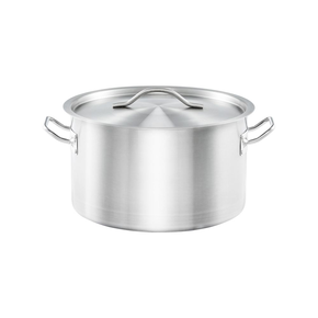 Hrnec střední s poklicí, nerezový, prům. 240 mm, 6.1 l | STALGAST, Basic