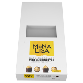 Hořké čokoládové košíčky Mini Snobinettes 21x23 mm, 9 ml - 90 ks. | MONA LISA, CHD-CV-19926E0-999