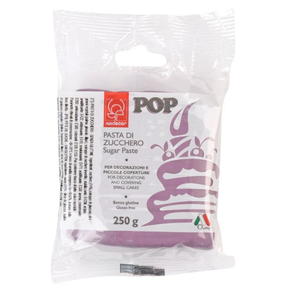 Cukrová hmota, azo-free, liliová, 250 g | MODECOR, 25328