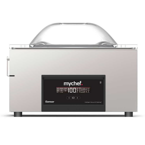 Vakuová balička nástolní, lišta 455 mm, čerpadlo becker 20 m3/h, 1,2 kW, 620x626x453 mm, připojení interní kapaliny | MYCHEF, iSENSOR L, TIL2K1G2