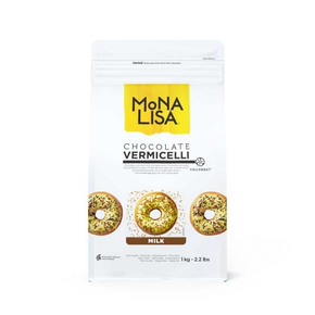 Mléčná čokoládová posypka Vermicelli ke zdobení, 1 kg  | MONA LISA, CHM-VR-1Z3-E0-U68
