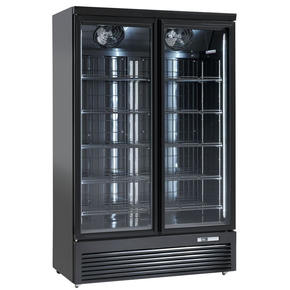 Prosklená chladící skříň, 1081 l, 1253x710x2003 mm | RESTO QUALITY, DC1080BB