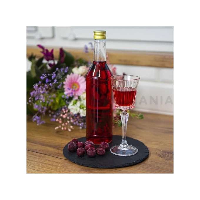 Butelka 500 ml na wódkę prosta z zakrętkami - 8 szt. | BROWIN, 631405