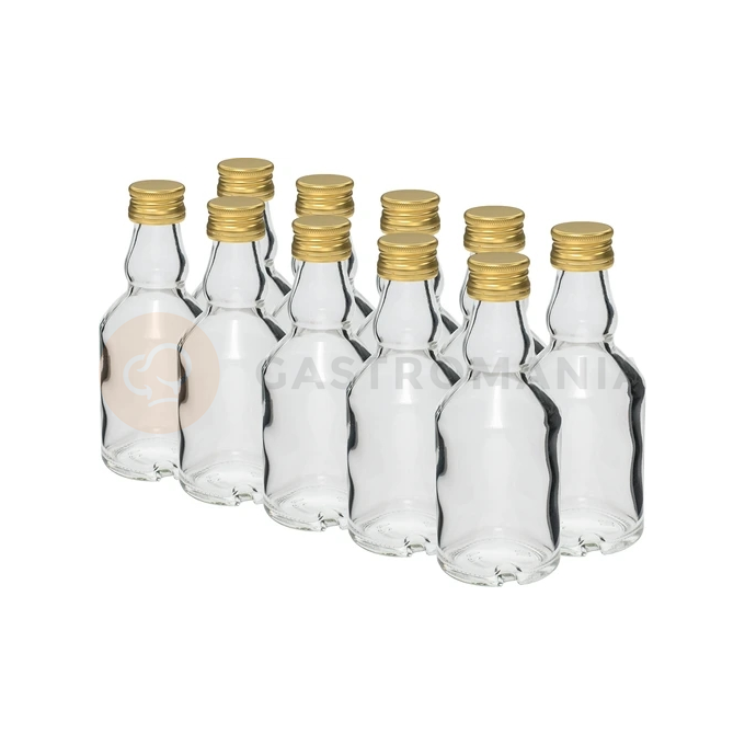 Butelka Maluch 50 ml z zakrętką - 10 szt. | BROWIN, 631050