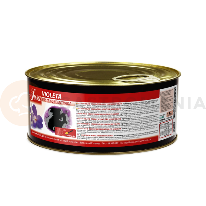 Fialová pasta, koncentrovaná 1,5 kg | SOSA, 41445