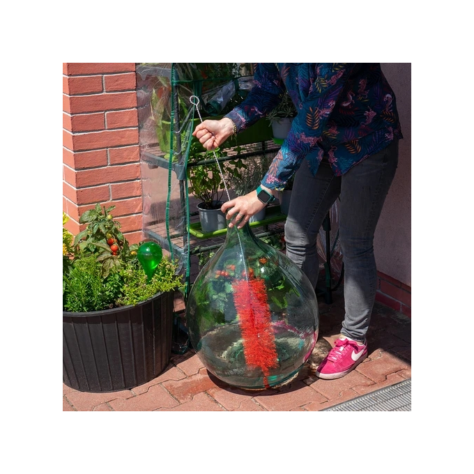 Kartáč na mytí vinných demižonů, lahví - velký, 100 cm | BROWIN, 352111