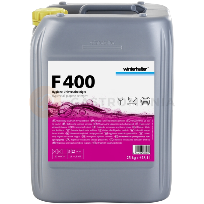 Univerzální mycí prostředek bistro, 25 kg | WINTERHALTER, F 400