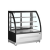 Witryna chłodnicza cukiernicza w kolorze czarnym | TEFCOLD, LPD 1200 C Black