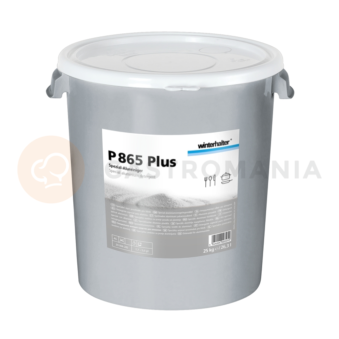 Práškový hliníkový mycí prostředek na nádobí, 25 kg | WINTERHALTER, P 865 Plus