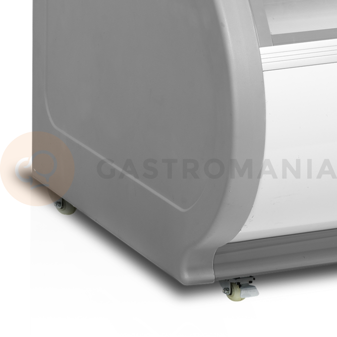 Dvouúrovňový distributor zmrzliny s prosklenými dveřmi | TEFCOLD, TD 500