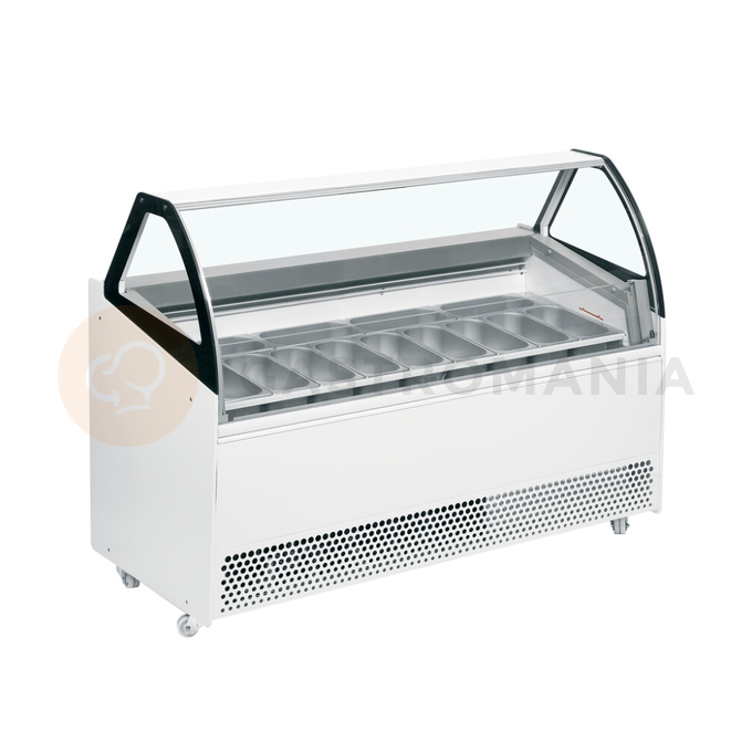 Distributor kopečkové zmrzliny s ventilovaným chlazením a úložným prostorem | TEFCOLD, BERMUDA VIEW RV13