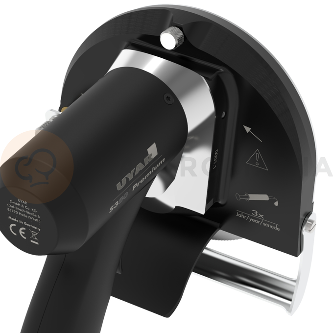 Nóż elektryczny do kebaba, gyrosa, uchwyt ergonomiczny 120 mm | UYAR, S380 Plus PremiumLine