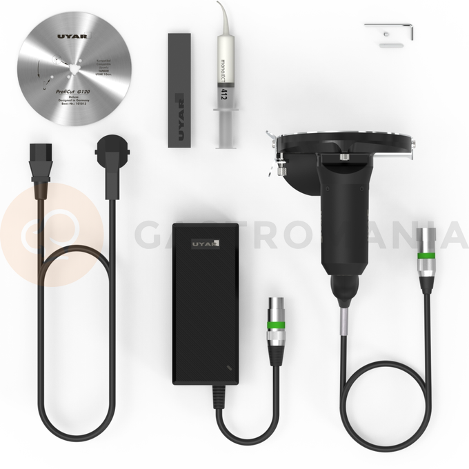 Nóż elektryczny do kebaba, gyrosa, uchwyt ergonomiczny 120 mm | UYAR, T3120 Competition