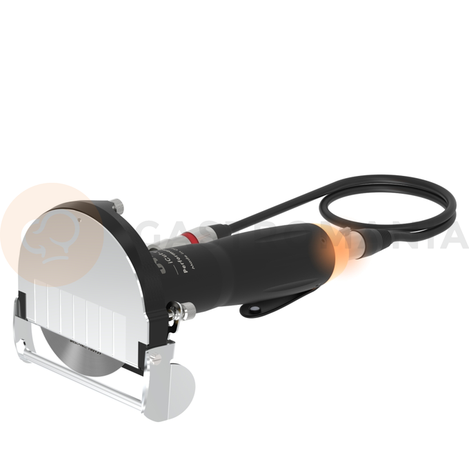 Nóż elektryczny do kebaba, gyrosa, uchwyt klasyczny z diodą LED 90 mm | UYAR, iCut-190 PerformanceLine