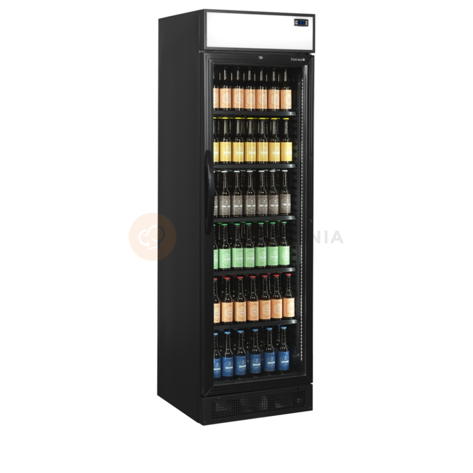 Energeticky úsporná chladnička na lahve | TEFCOLD, CEV 435 CP BLACK