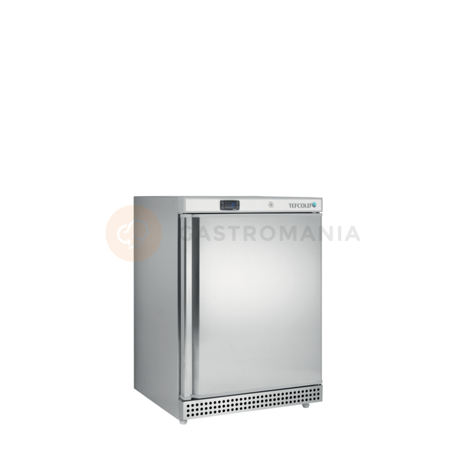 Mrazicí skříň s plnými dveřmi, nerez | TEFCOLD, UF 200 VS