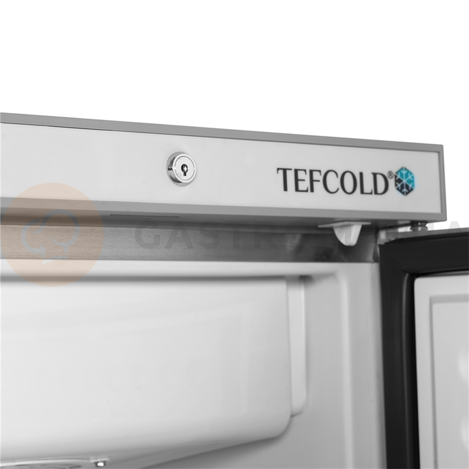 Mrazicí skříň s plnými dveřmi, nerez | TEFCOLD, UF 200 VS