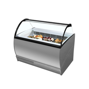 Distributor kopečkové zmrzliny s úložným prostorem, statický | TEFCOLD, ISABELLA 10LX