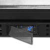 Minibar prosklené křídlové dveře, černá | TEFCOLD, BA31S-3