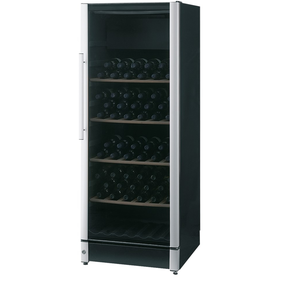 Chladicí skříň vhodná pro chlazení vína, jednodveřová | VESTFROST, W 185/1 black