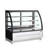 Chladicí vitrína cukrářská v černém provedení | TEFCOLD, LPD 1500 C Black