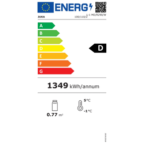 Chladicí vitrína obslužná ventilovaná | JUKA, Modena W 100/110