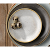 Bílý obdélný servírovací talíř, ručně zdobený 29,5 cm x 15 cm | CHURCHILL, Stonecast Barley White