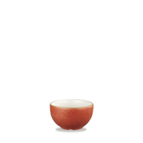 Porcelánová cukřenka bez víka, ručně zdobená 230 ml | CHURCHILL, Stonecast Spiced Orange