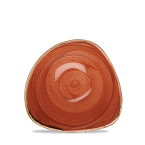 Porcelánová miska ve tvaru trojúhelníku, ručně zdobená 260 ml | CHURCHILL, Stonecast Spiced Orange
