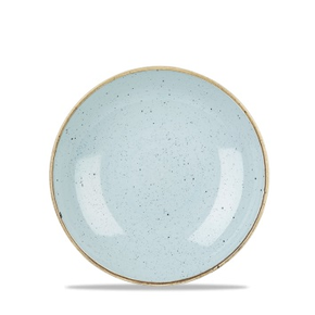 Porcelánový mělký talíř, ručně zdobený 16,5 cm | CHURCHILL, Stonecast Duck Egg Blue