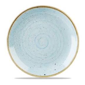 Porcelánový mělký talíř, ručně zdobený 28,8 cm | CHURCHILL, Stonecast Duck Egg Blue
