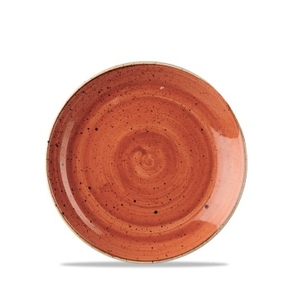 Porcelánový mělký talíř, ručně zdobený 32,4 cm | CHURCHILL, Stonecast Spiced Orange